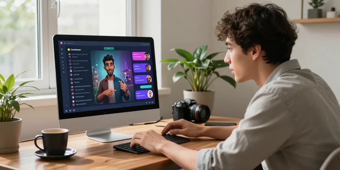 Interactive user experience with character ai nsfw in a virtual chat setup, showcasing customizable AI personalities and storytelling.