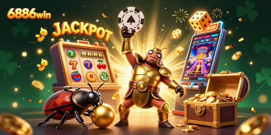 Experience thrilling jackpots with 6886win's dynamic casino games and excitement.