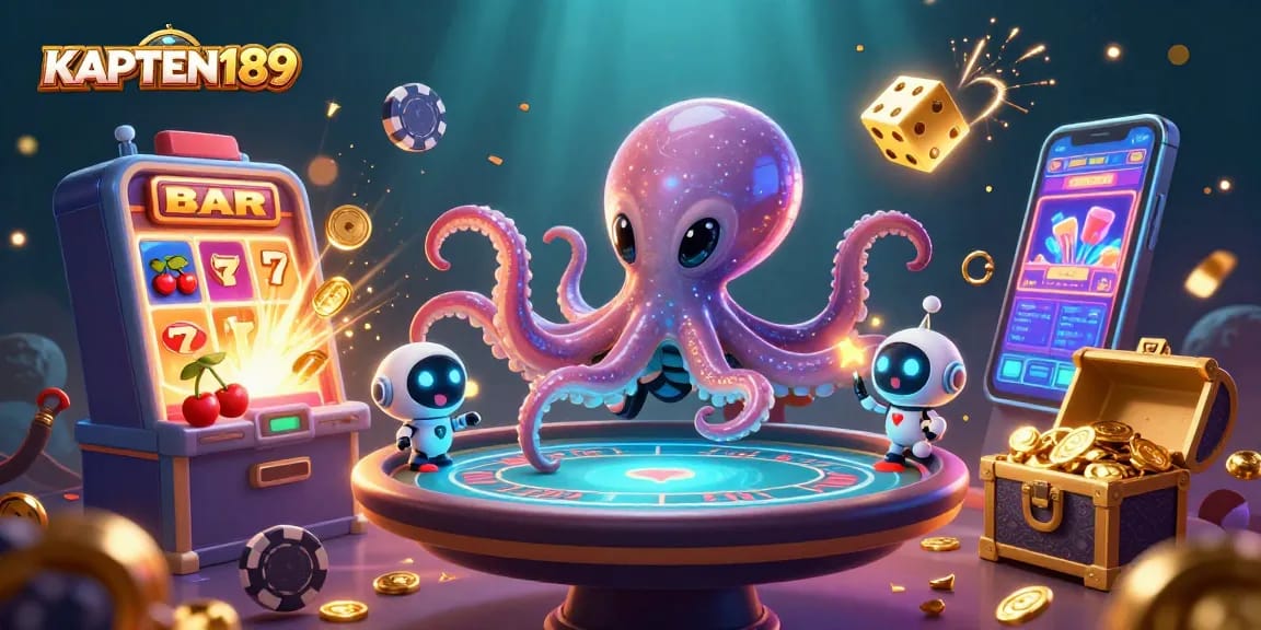 KAPTEN189 menawarkan pengalaman judi slot online dengan desain menarik dan fitur interaktif yang seru