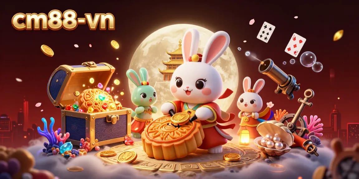 Engage in thrilling gameplay with cm88-vn, featuring vibrant characters and casino-themed elements.