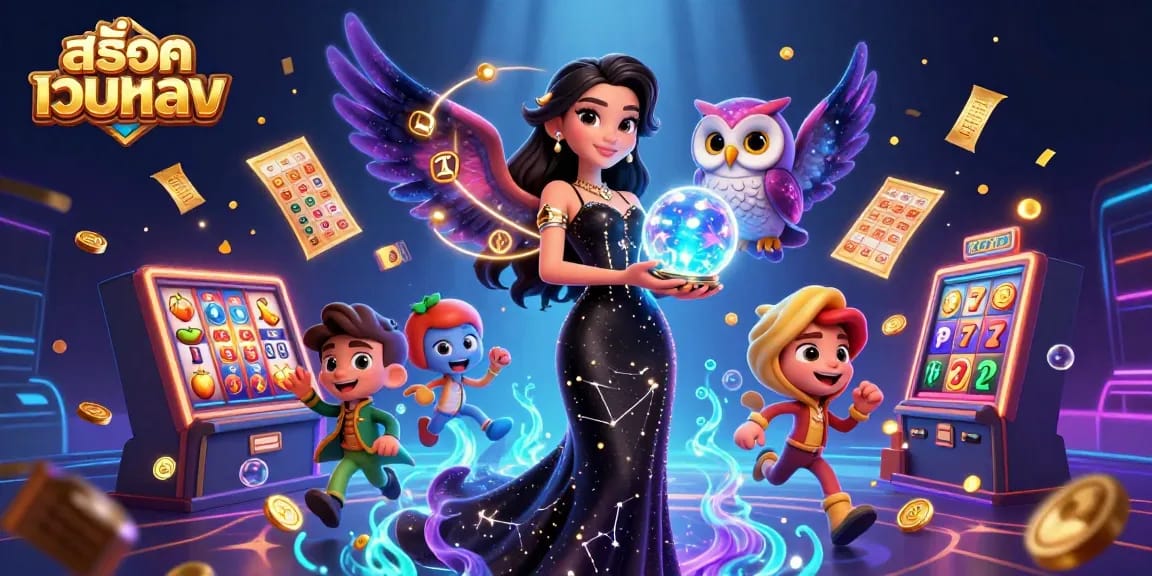 ร่วมสนุกที่สล็อตเว็บตรงกับภาพที่งดงามของแจ็คพอต, ลูกแก้วคริสตัล, และองค์ประกอบการเล่นเกมที่พลิกโฉม