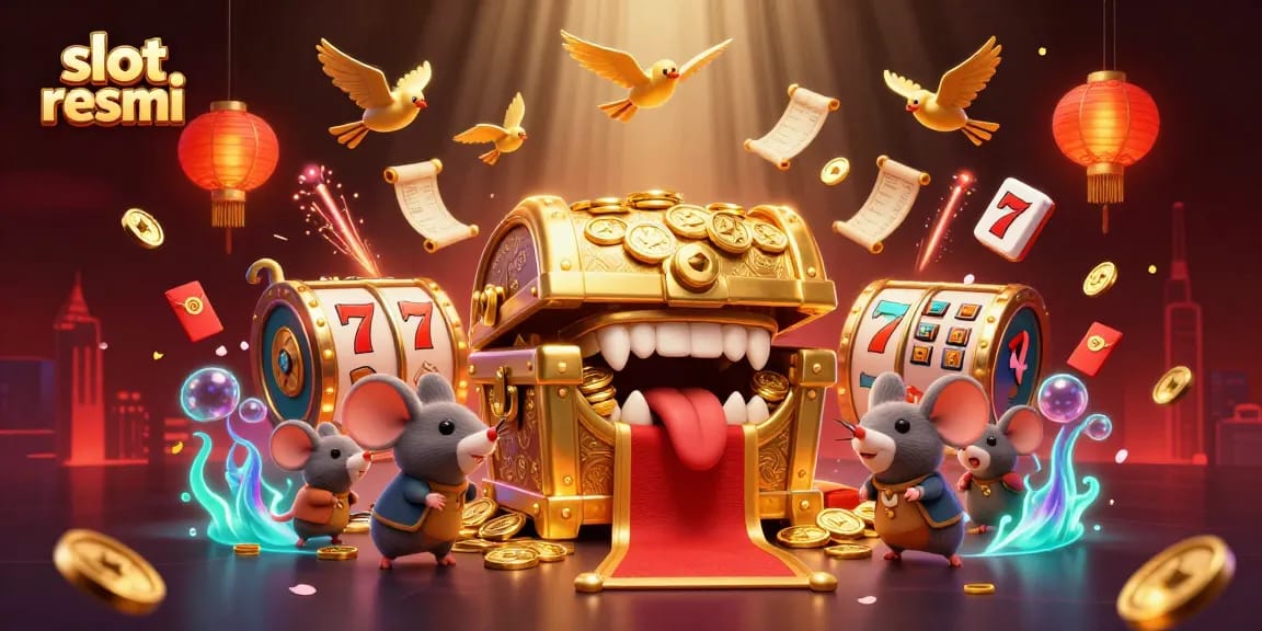 Spin the reels at slot resmi for an exhilarating gaming experience surrounded by vibrant designs.