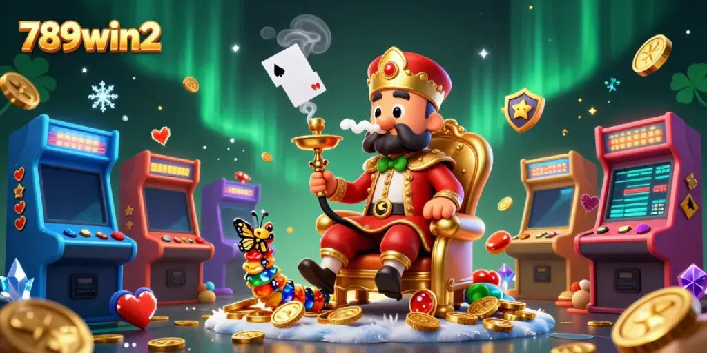 Play exciting games at 789win2 with vibrant elements and engaging characters creating a dynamic casino atmosphere.