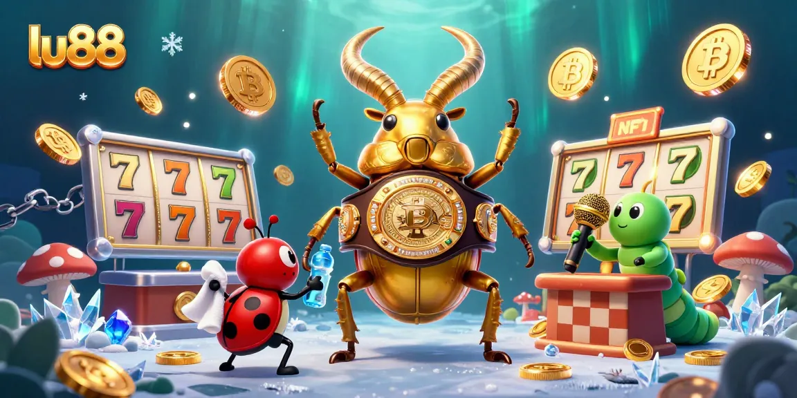 Experience thrilling wins at lu88 with vibrant 3D casino elements and a dynamic gaming atmosphere.